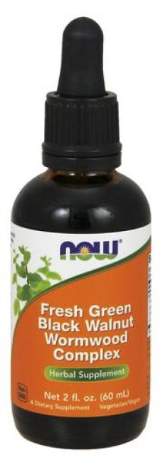 Green Black Walnut Fresh Extract, 2 oz (Parasite Removal)