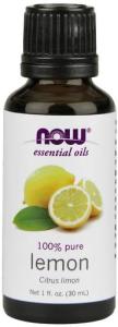 NOW Lemon Essential Oil, 1 oz