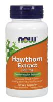 NOW Hawthorn Berry Extract, 300mg, 90 VCaps ~ Heart Support