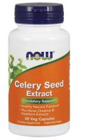 NOW Celery Seed Extract 60 VCaps ~ Circulatory Support*