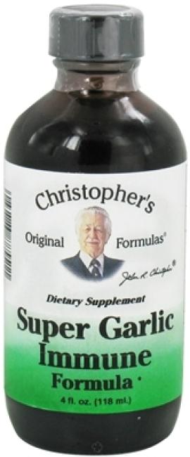 Dr. Christopher's Super Garlic Immune Syrup, 4 oz
