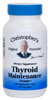 Dr. Christopher's Thyroid Maintenance, 100 VCaps