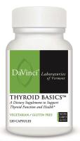 DaVinci Laboratories Thyroid Basics, 120 VCaps ~ Support Thyroid Function