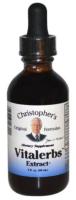 Dr. Christopher's Vitalerbs Extract 2 oz. ~ Liquid MultiVitamin