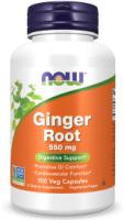 NOW Organic Ginger Root 550 mg 100 VCaps